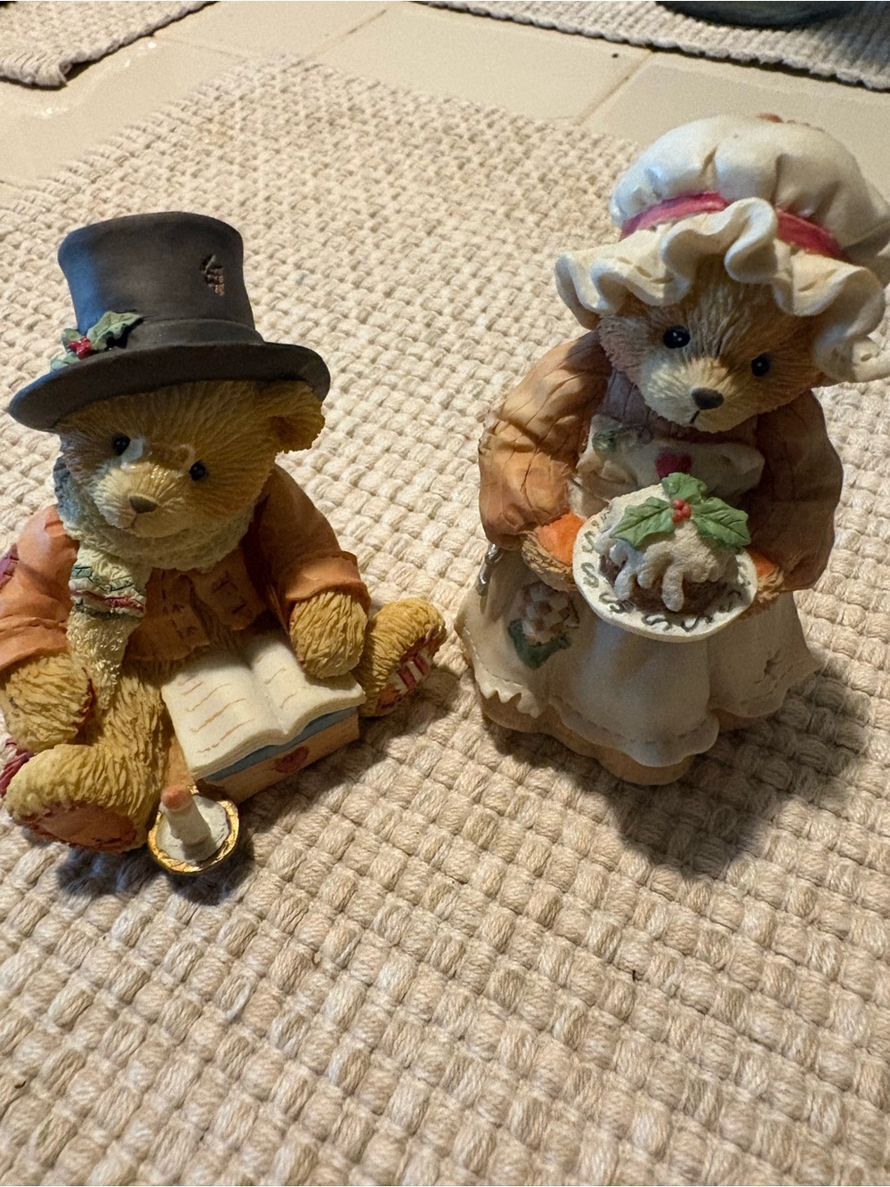 Cherished Teddies figures.